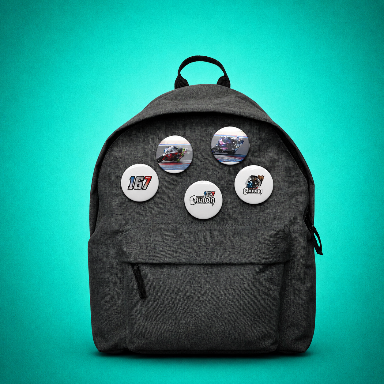 Set de 5 pins - Katy Calmon
