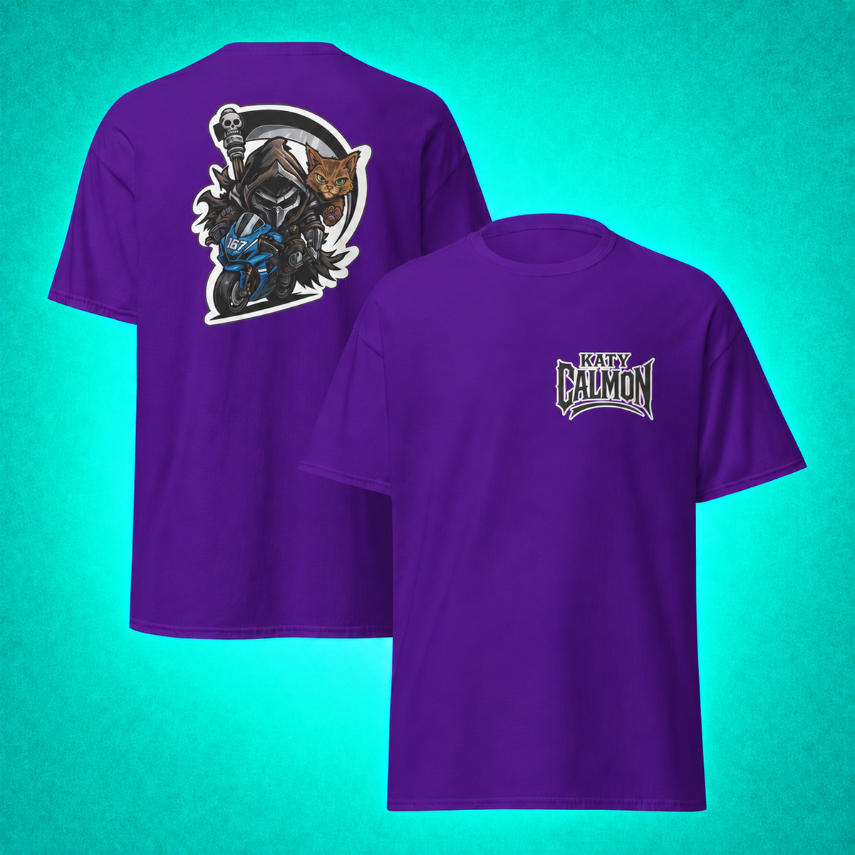 T-shirt classique unisexe - Guerrière - Purple