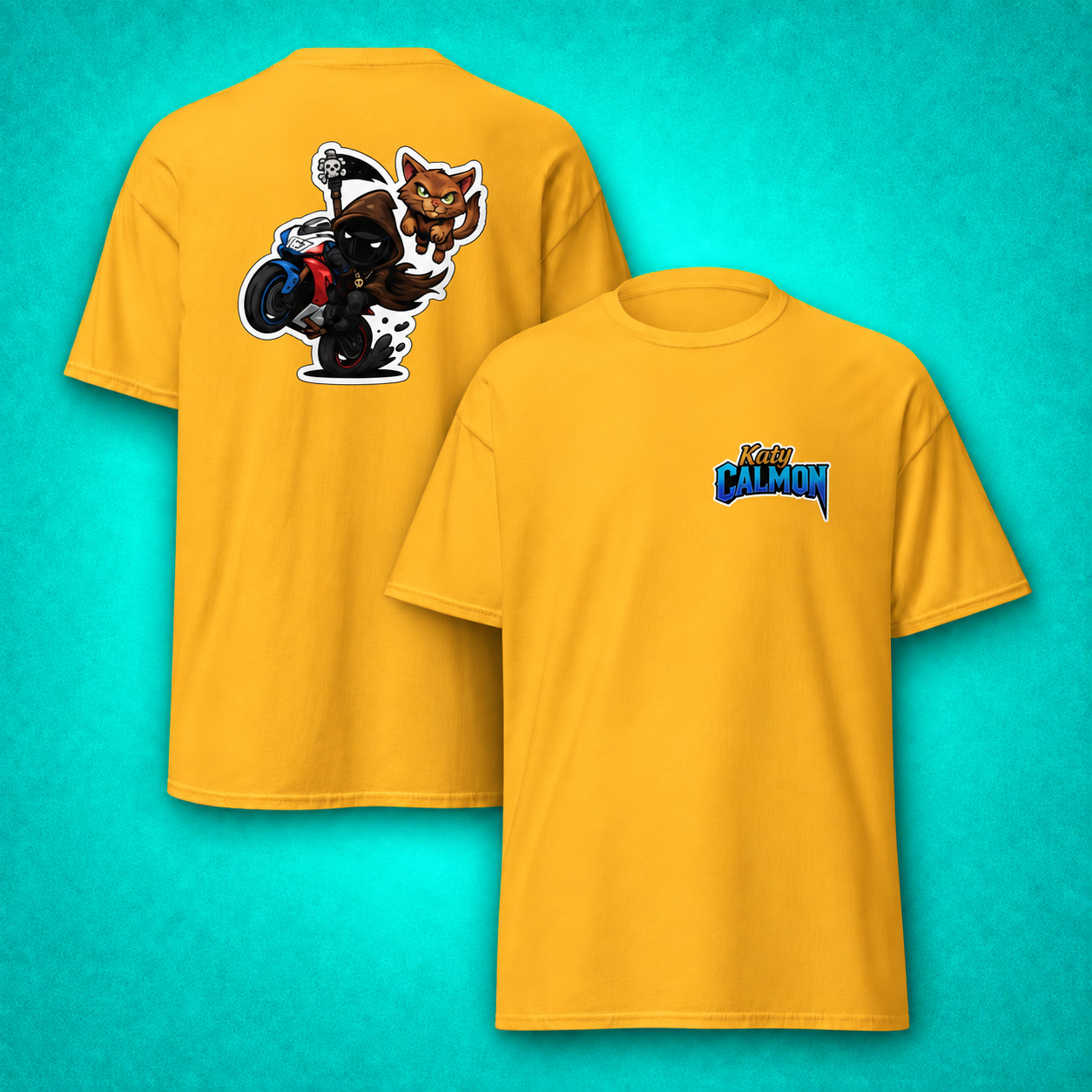 T-shirt classique unisexe - Cartoon - Gold