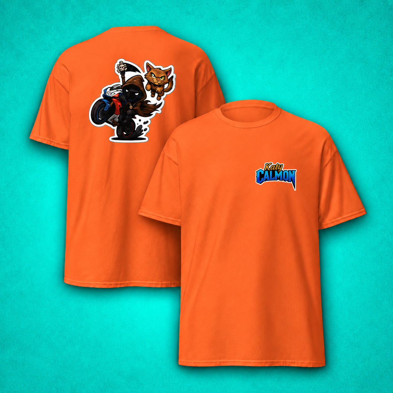 T-shirt classique unisexe - Cartoon - Orange