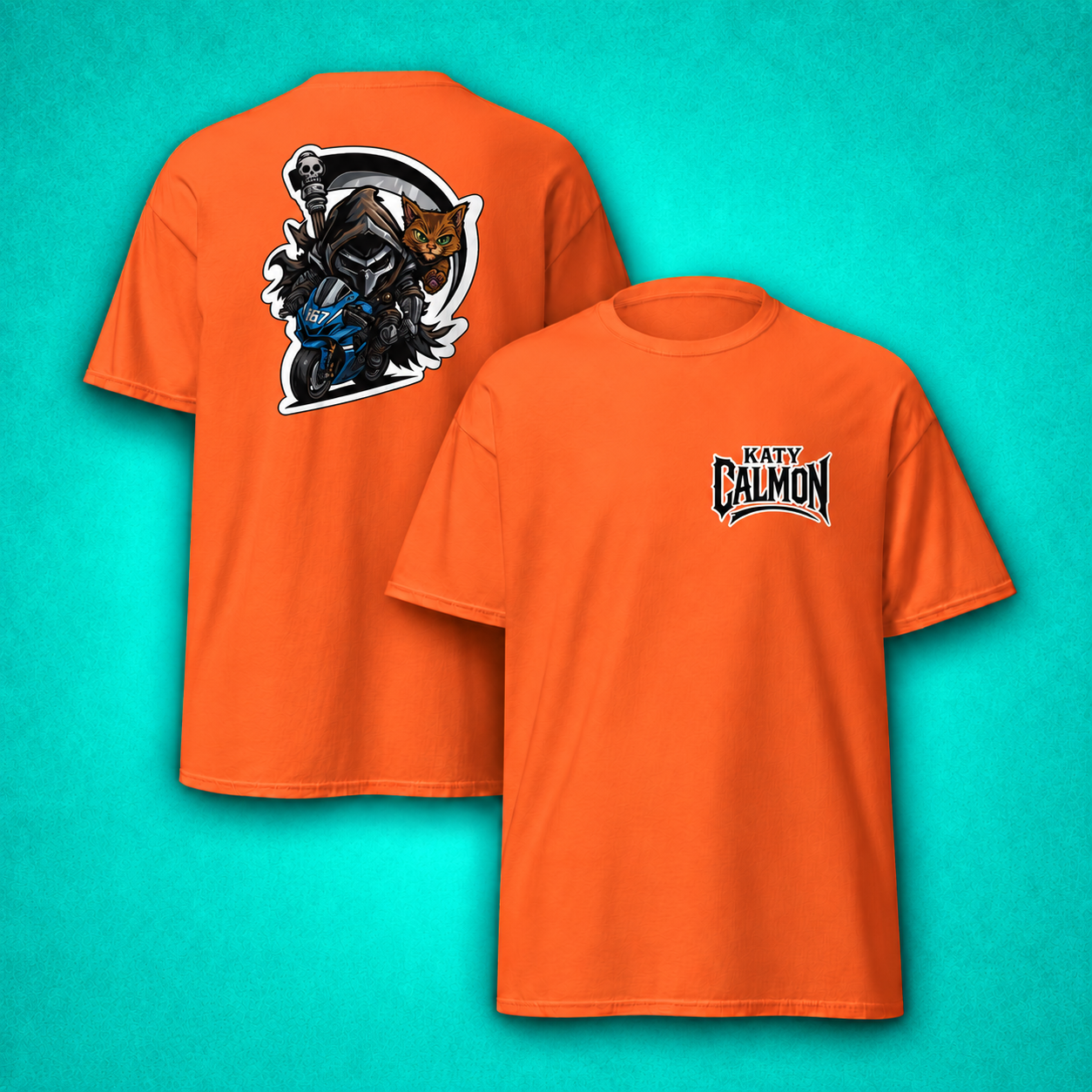 T-shirt classique unisexe - Guerrière - Orange