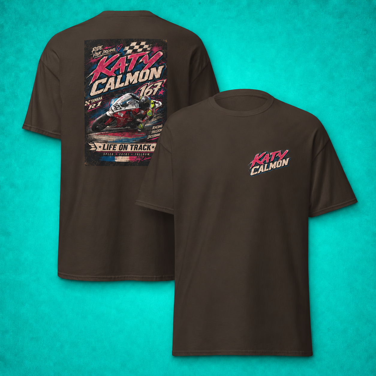 Edition Limitée - Vintage R1 - T-shirt classique unisexe - Dark Chocolate