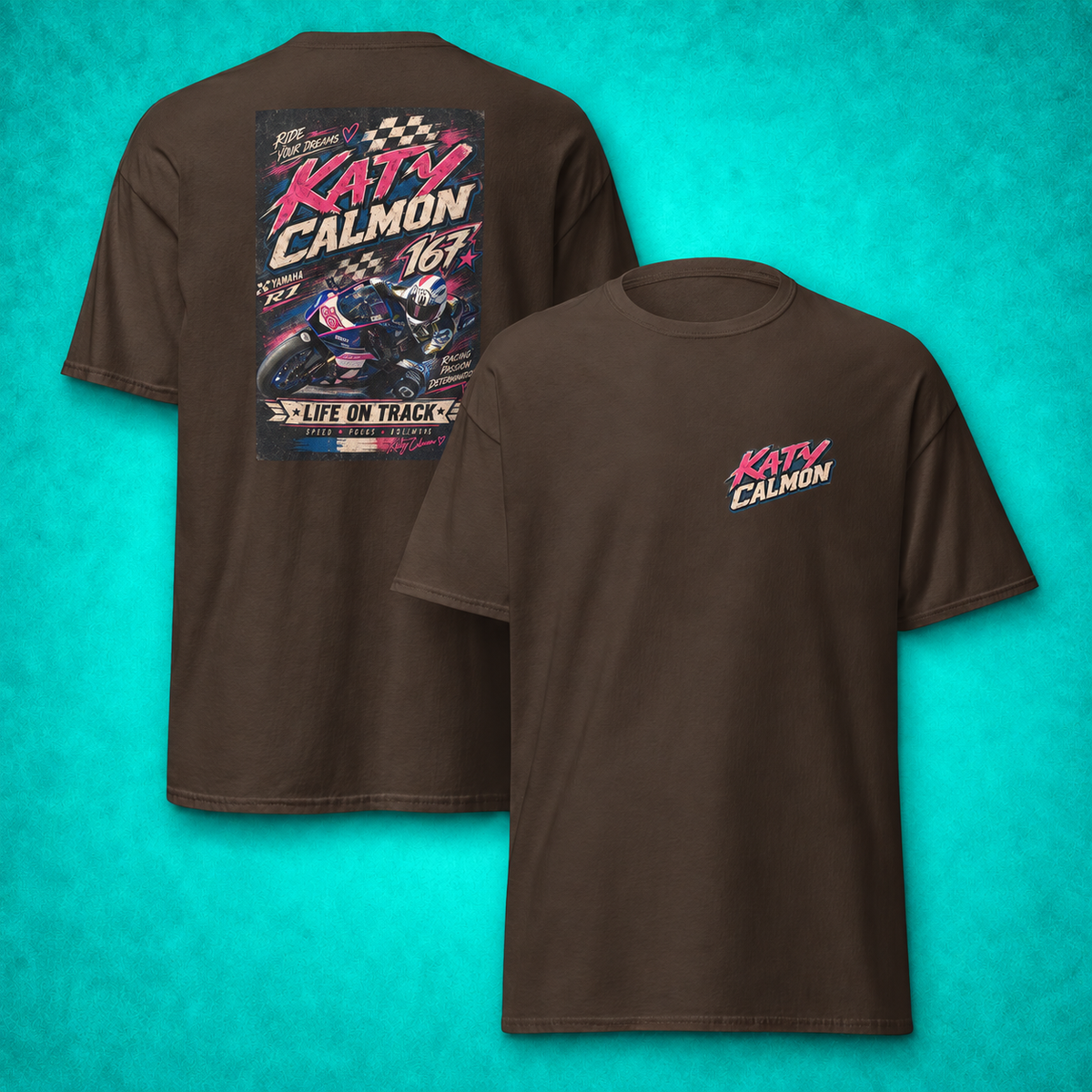 Edition Limitée - Vintage R7 - T-shirt classique unisexe - Dark Chocolate