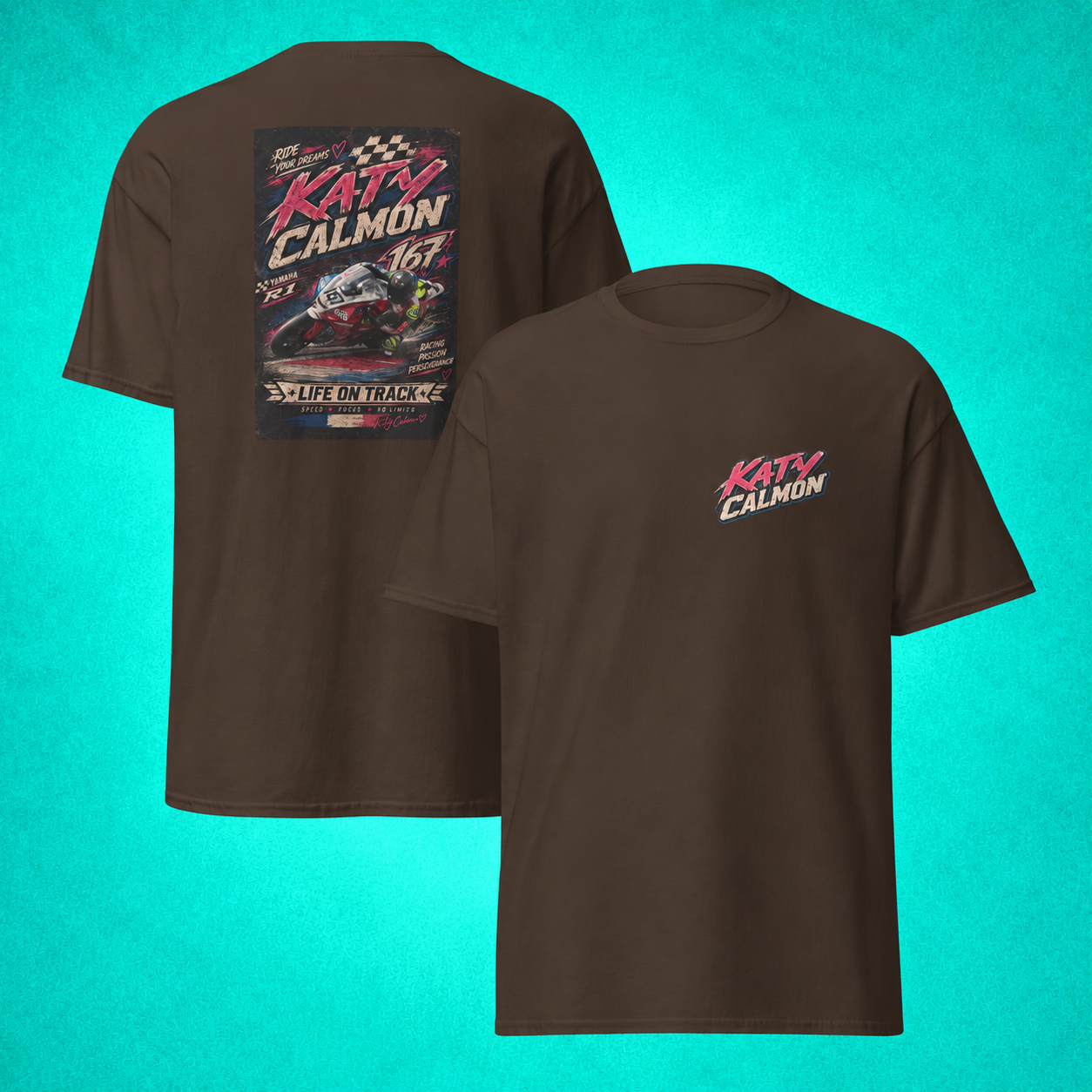 Edition Limitée - Vintage R1 - T-shirt classique unisexe - Dark Chocolate