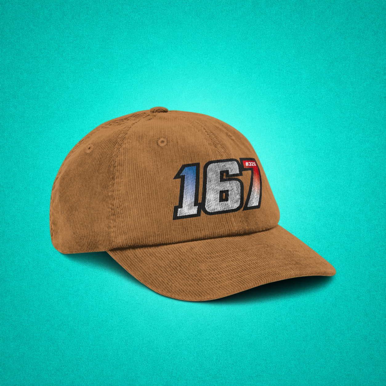 Casquette en velours côtelé - 167