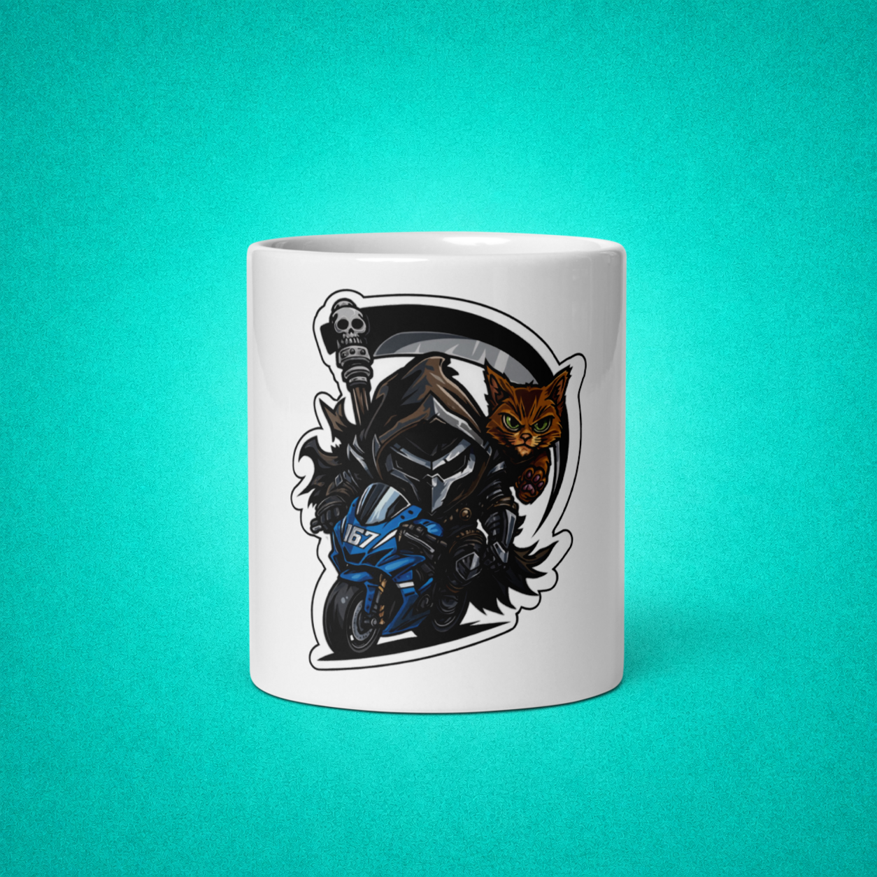 Mug Blanc - Guerrière