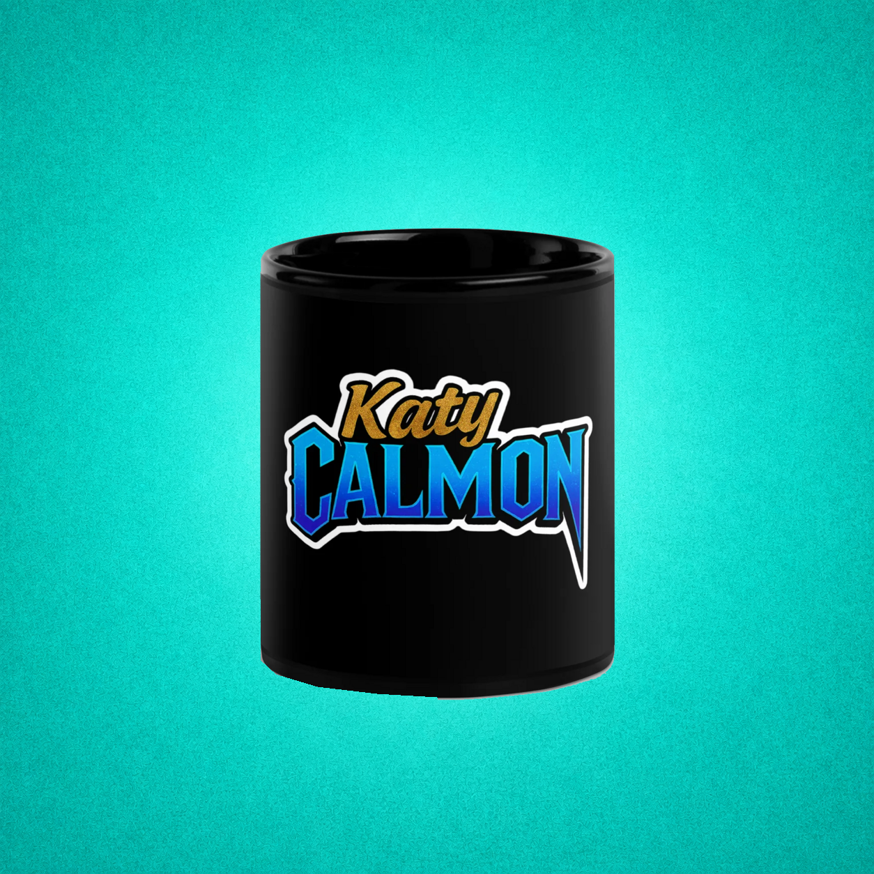 Mug Noir - Cartoon Texte