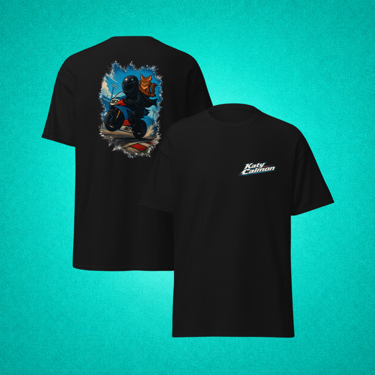 T-shirt classique unisexe - Cartoon sur piste