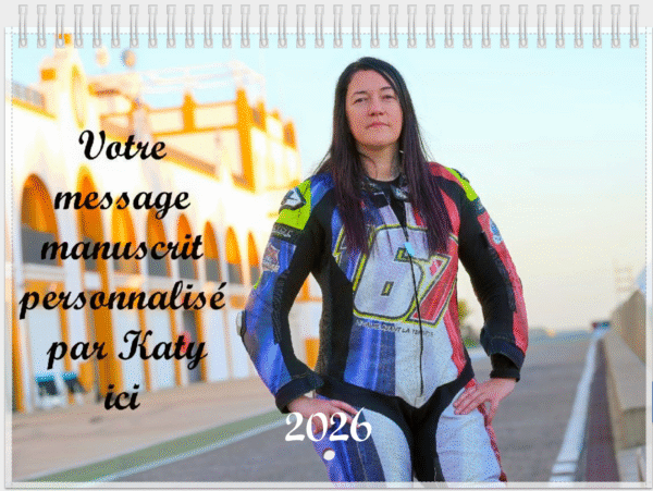 Calendrier 2026 - Message Personnalisé par Katy