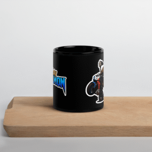 Mug Céramique Noir - Mascotte Cartoon – Image 5