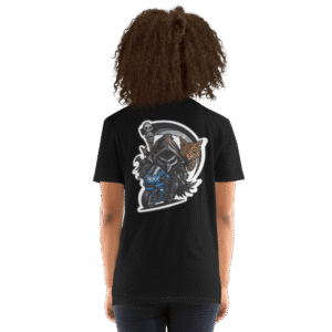 Tee Shirt Mascotte Guerrière – Couleur Noir – Unisex – Image 11