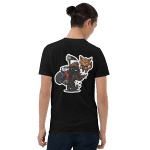 Tee Shirt Mascotte Cartoon – Couleur Noir – Unisex – Image 9
