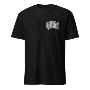 Tee Shirt Mascotte Guerrière – Couleur Noir – Unisex – Image 2