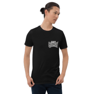 Tee Shirt Mascotte Guerrière – Couleur Noir – Unisex – Image 4