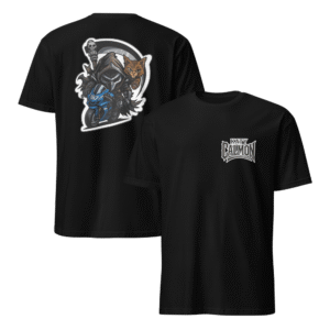 Tee Shirt Mascotte Guerrière – Couleur Noir – Unisex