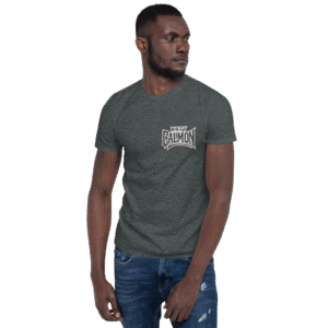 Tee Shirt Mascotte Guerrière – Couleur Dark Heather – Unisex – Image 10