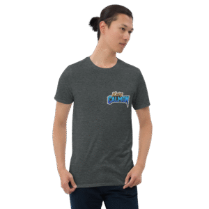 Tee Shirt Mascotte Cartoon – Couleur Dark Heather – Unisex – Image 4