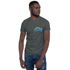 Tee Shirt Mascotte Cartoon – Couleur Dark Heather – Unisex – Image 5