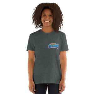 Tee Shirt Mascotte Cartoon – Couleur Dark Heather – Unisex – Image 6