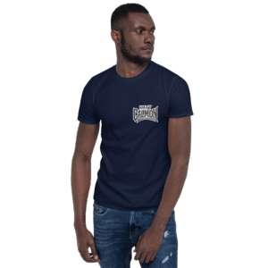 Tee Shirt Mascotte Guerrière – Couleur Navy – Unisex – Image 4