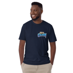 Tee Shirt Mascotte Cartoon – Couleur Navy – Unisex – Image 6