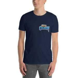 Tee Shirt Mascotte Cartoon – Couleur Navy – Unisex – Image 4