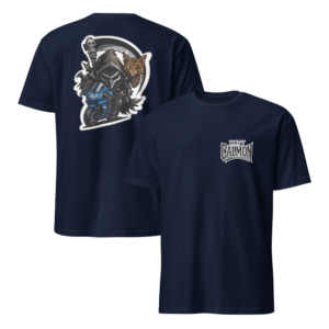 Tee Shirt Mascotte Guerrière – Couleur Navy – Unisex