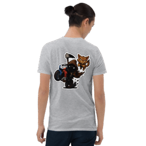 Tee Shirt Mascotte Cartoon – Couleur Sport Gray – Unisex – Image 8