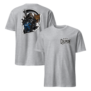 Tee Shirt Mascotte Guerrière – Couleur Sport Gray – Unisex