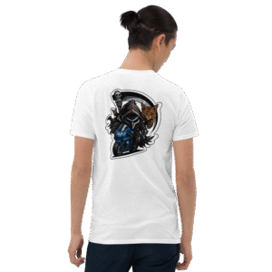 Tee Shirt Mascotte Guerrière – Couleur Blanc – Unisex – Image 4