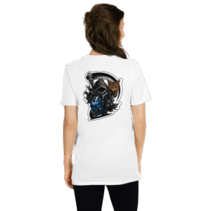 Tee Shirt Mascotte Guerrière – Couleur Blanc – Unisex – Image 5