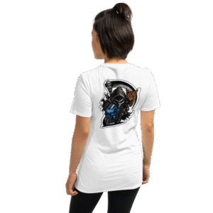 Tee Shirt Mascotte Guerrière – Couleur Blanc – Unisex – Image 6