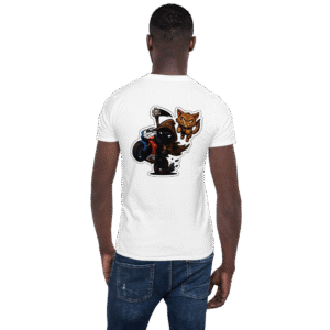 Tee Shirt Mascotte Cartoon – Couleur Blanc – Unisex – Image 8