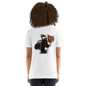 Tee Shirt Mascotte Cartoon – Couleur Blanc – Unisex – Image 10