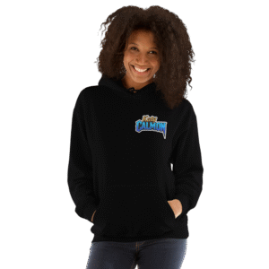 Sweat à capuche Mascotte Cartoon – Couleur Noir – Unisex – Image 9