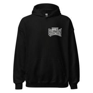Sweat à capuche Mascotte Guerrière – Couleur Noir – Unisex