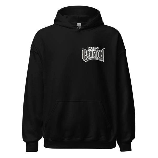 Sweat à capuche Mascotte Guerrière – Couleur Noir – Unisex