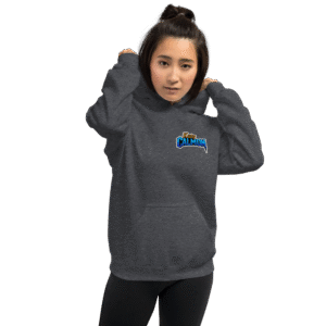 Sweat à capuche Mascotte Cartoon – Couleur Dark Heather – Unisex – Image 10