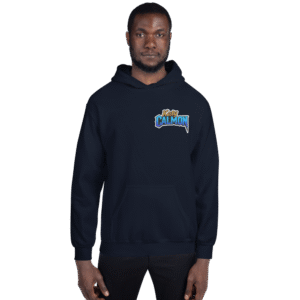Sweat à capuche Mascotte Cartoon – Couleur Navy – Unisex – Image 10