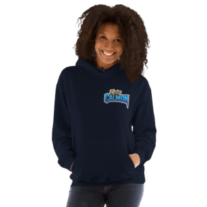 Sweat à capuche Mascotte Cartoon – Couleur Navy – Unisex – Image 11