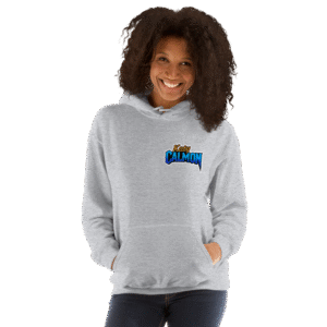 Sweat à capuche Mascotte Cartoon – Couleur Sport Gray – Unisex – Image 8