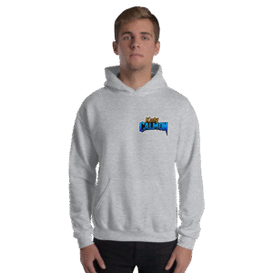 Sweat à capuche Mascotte Cartoon – Couleur Sport Gray – Unisex – Image 9