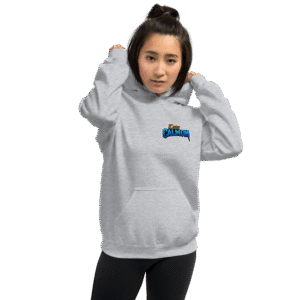 Sweat à capuche Mascotte Cartoon – Couleur Sport Gray – Unisex – Image 10