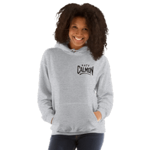 Sweat à capuche Mascotte Guerrière – Couleur Sport Gray – Unisex – Image 10