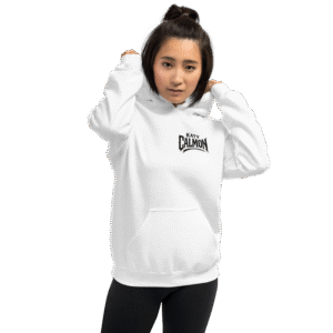 Sweat à capuche Mascotte Guerrière – Couleur Blanc – Unisex – Image 9