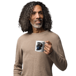 Mug Céramique Blanc - Mascotte Guerrière – Image 7
