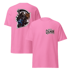 Tee Shirt Mascotte Guerrière – Couleur Azalea – Unisex