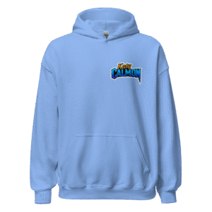 Sweat à capuche Mascotte Cartoon – Couleur Carolina Blue – Unisex